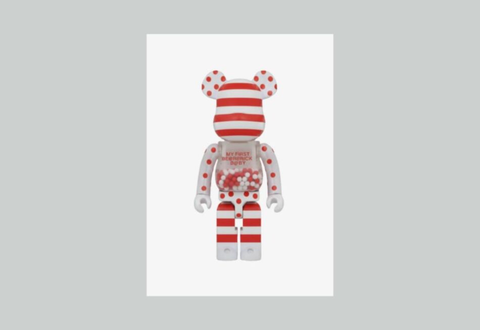 BE@RBRICK 1000% My First Baby Red White, 2016