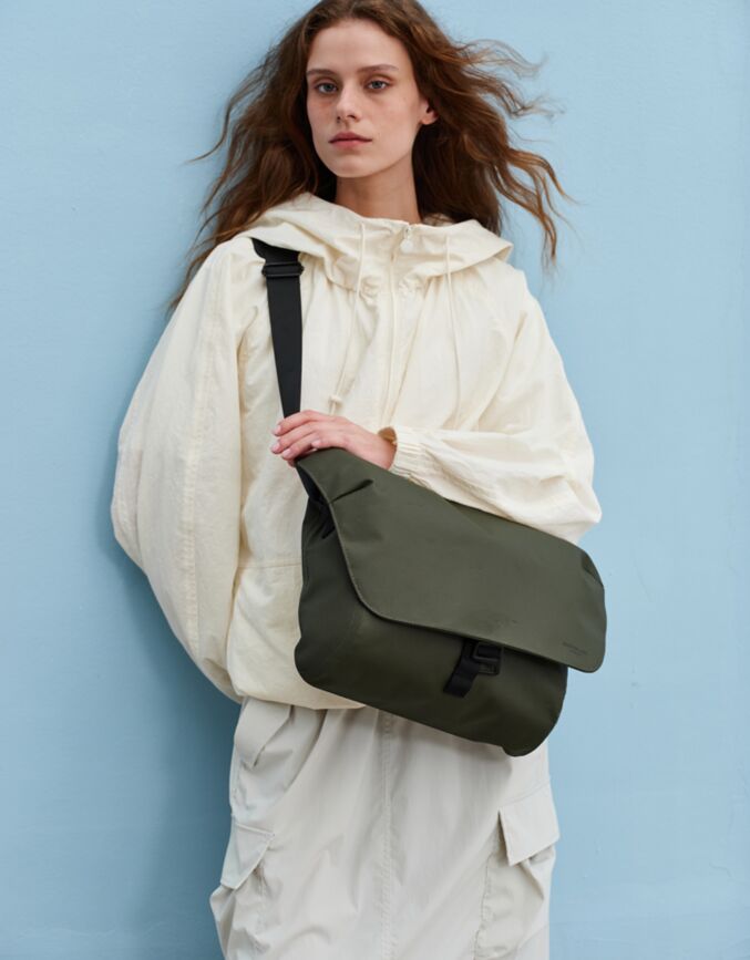 Lightweight Duoseal Messenger - 14 Olive