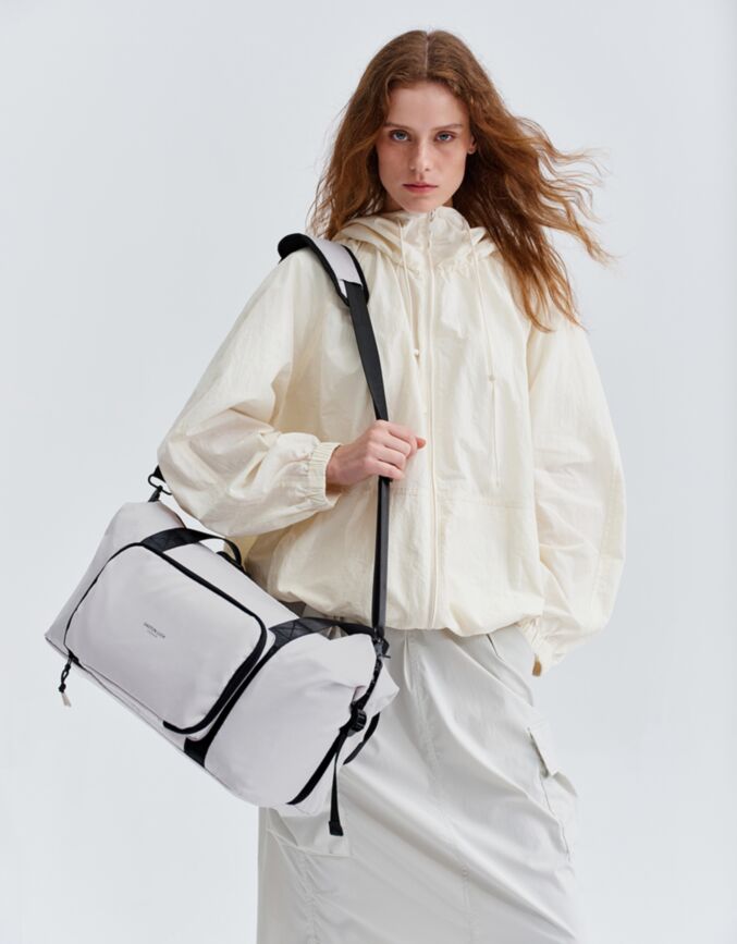 Lightweight Packable Duffel Bag Taupe