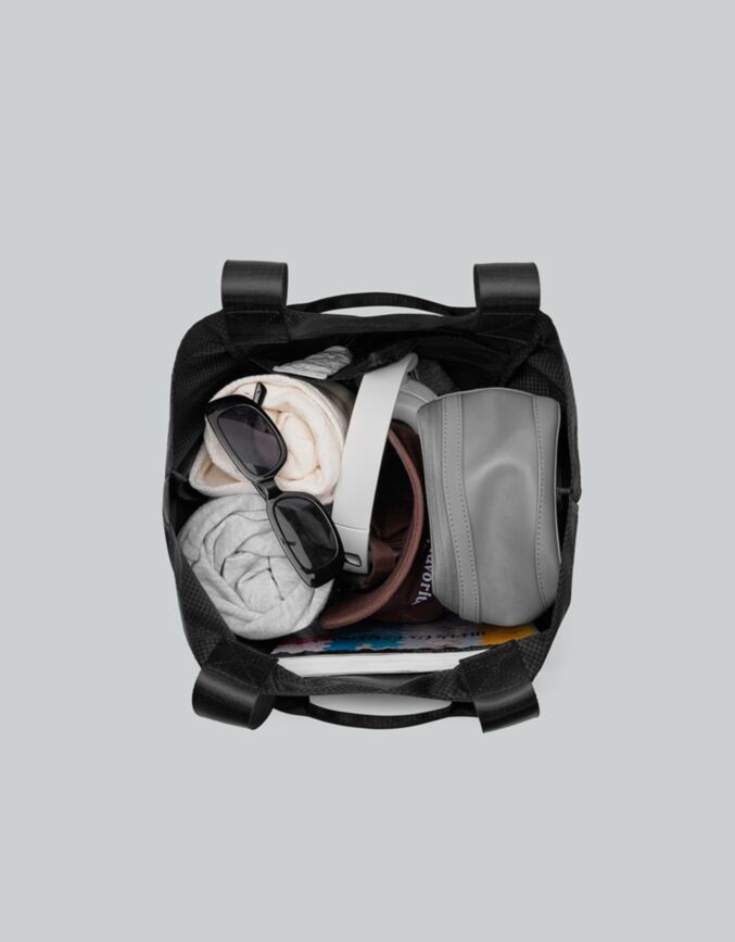 Lightweight Packable Tote Black