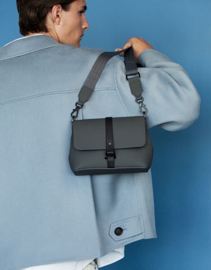 Spläsh Crossbody Bag Charcoal Grey