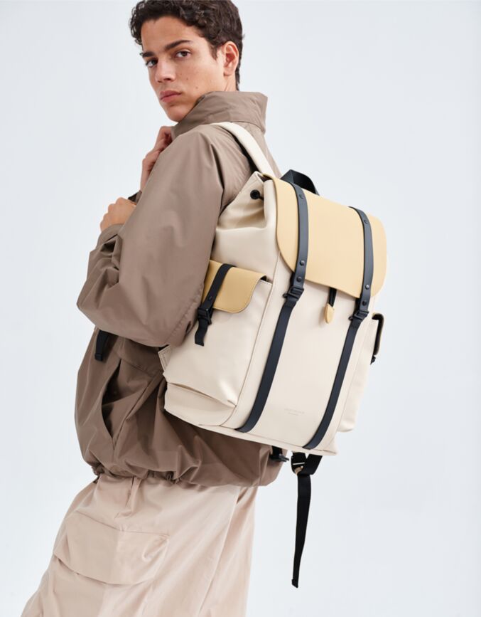 Spläsh 유틸리티 백팩 16인치 Latte / Cloud Cream
