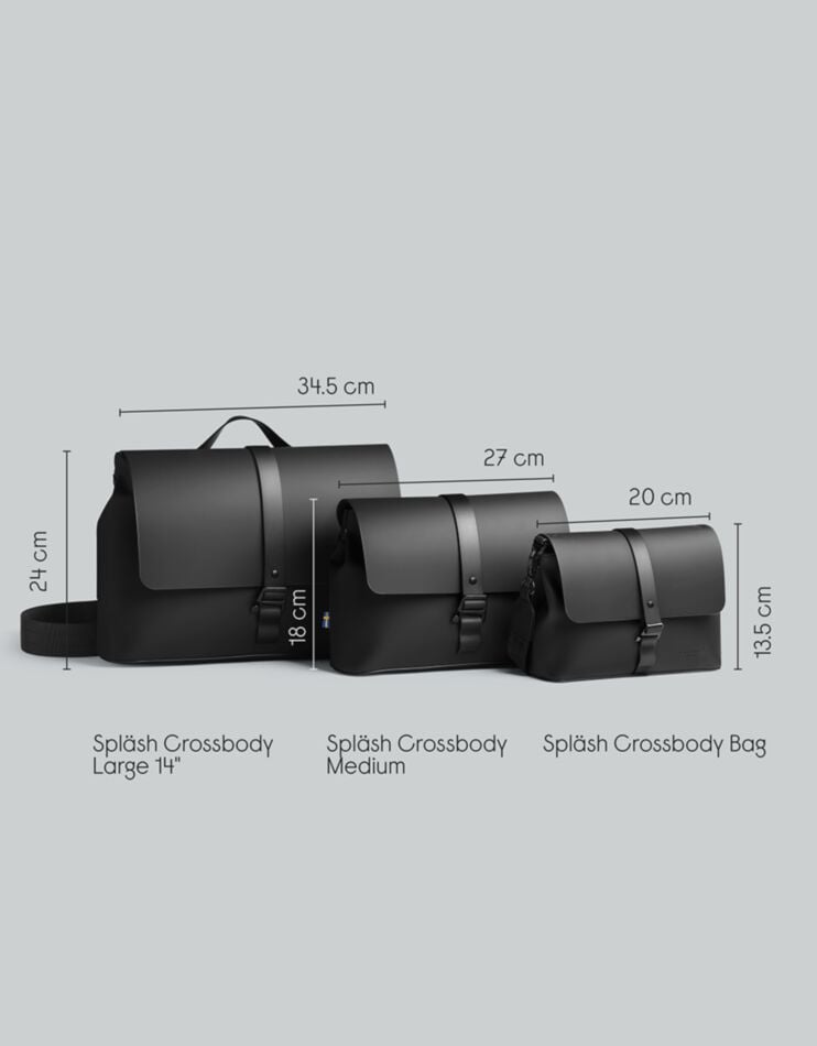 Spläsh crossbody bag - Waterproof, sustainable, chic crossbody bag