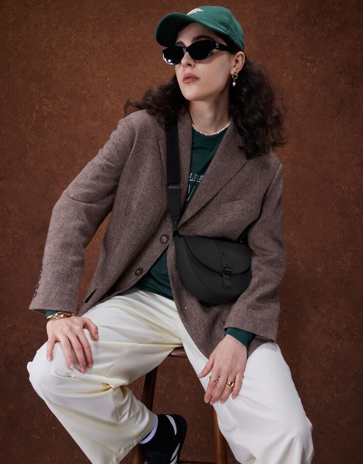 Spläsh Moon Crossbody Bag - Seamless; Timeless; and Waterproof for Everyday Life