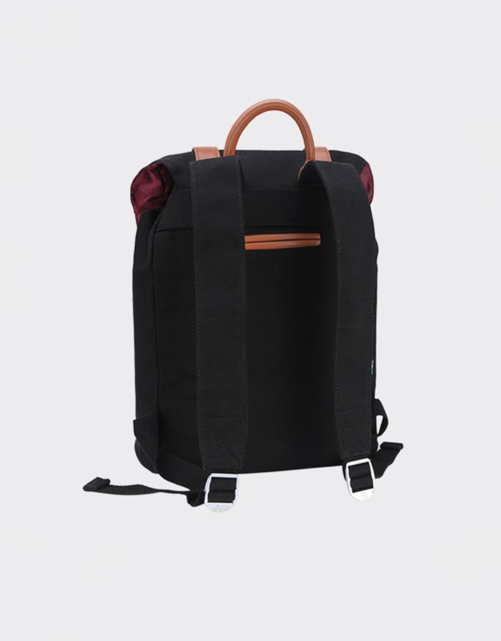 backpack with hidden back pocket
