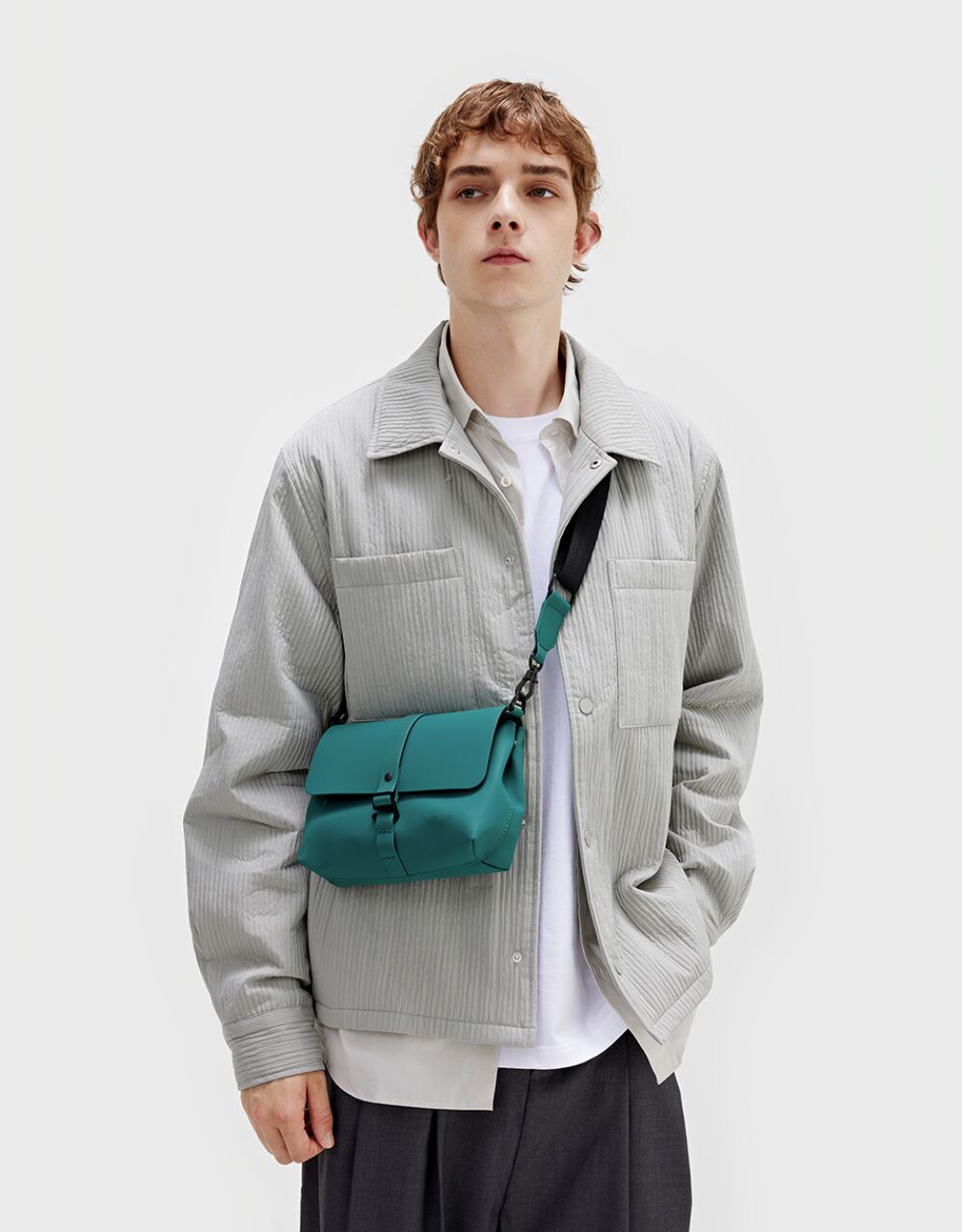 Stylish Splash Men's Trend Crossbody Shoulder Bag