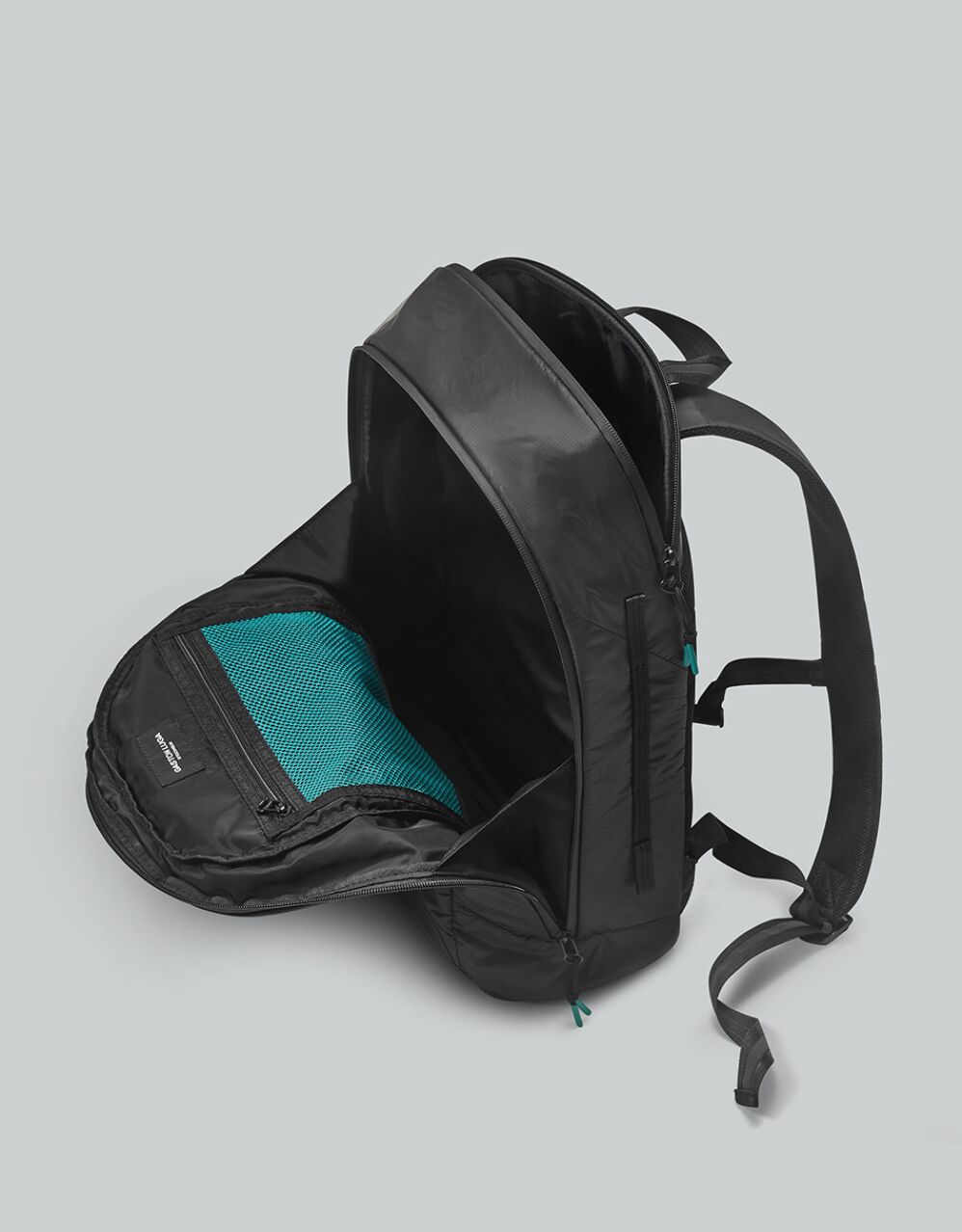 Gaston Luga Solid Black Backpack One Size - 59% off