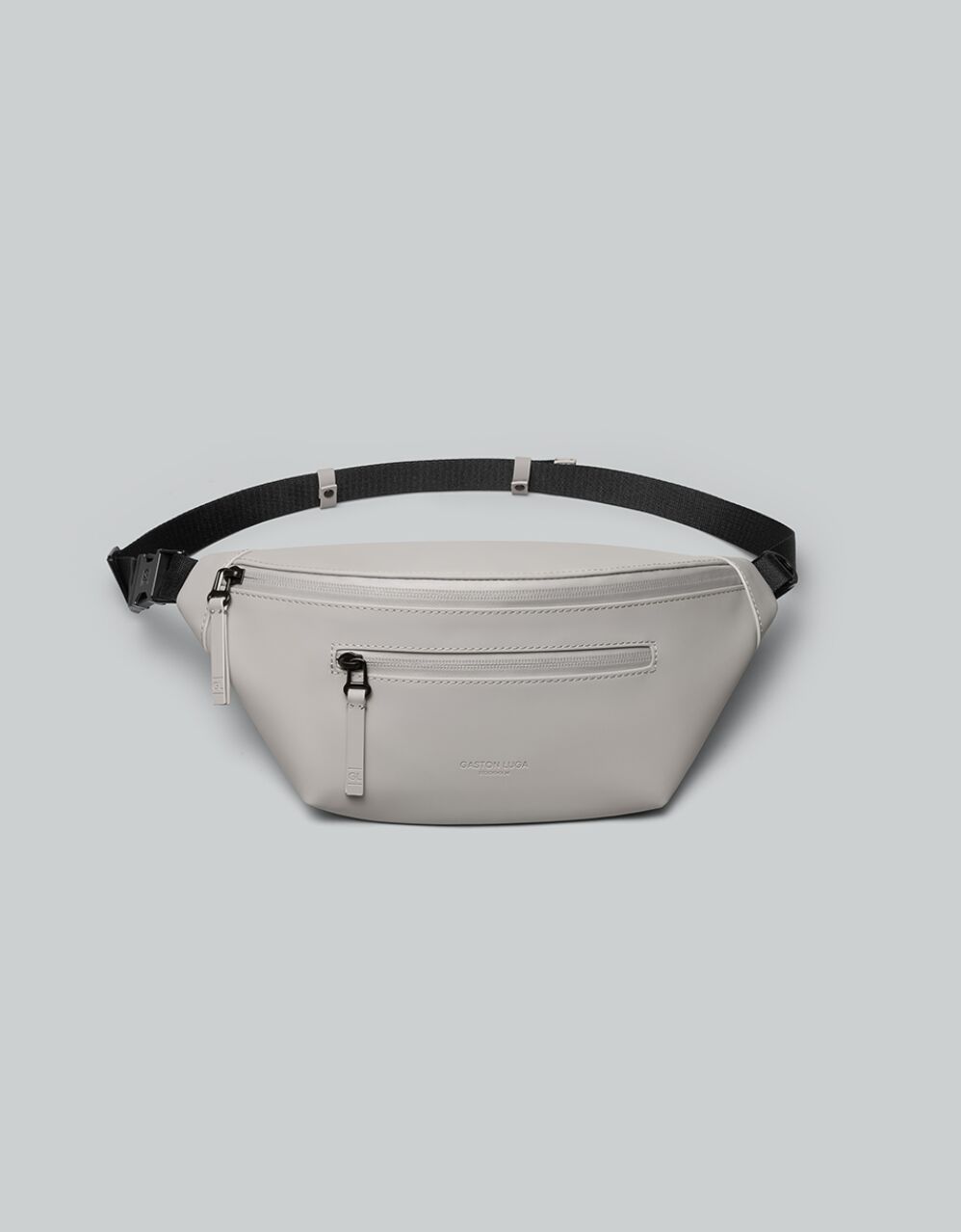 White shop bum bags