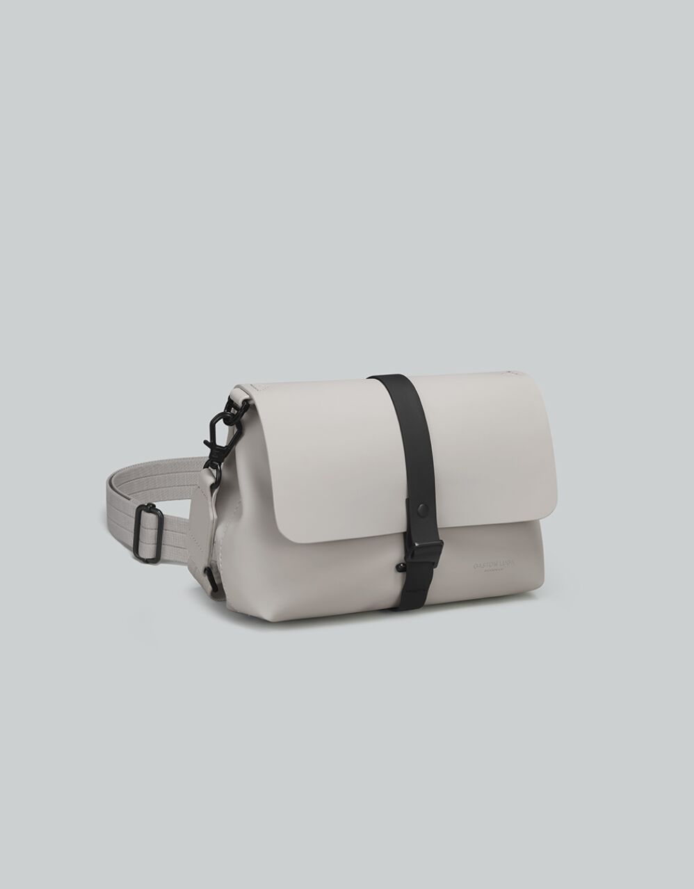 Taupe-colored One-shoulder bag Scoubidou