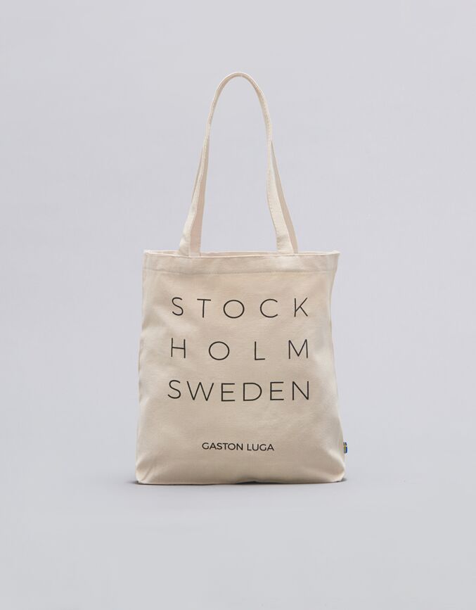 STOCKHOLM Tote Bag (Limited Edition) - Cream  Cream
