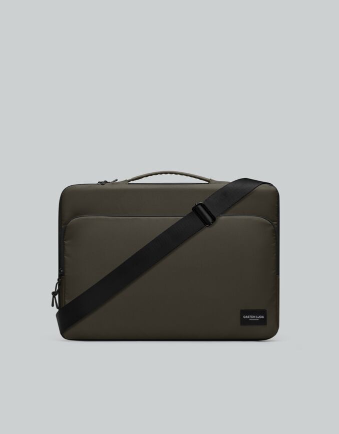 Däsh Cushioned Briefcase 16 橄欖綠