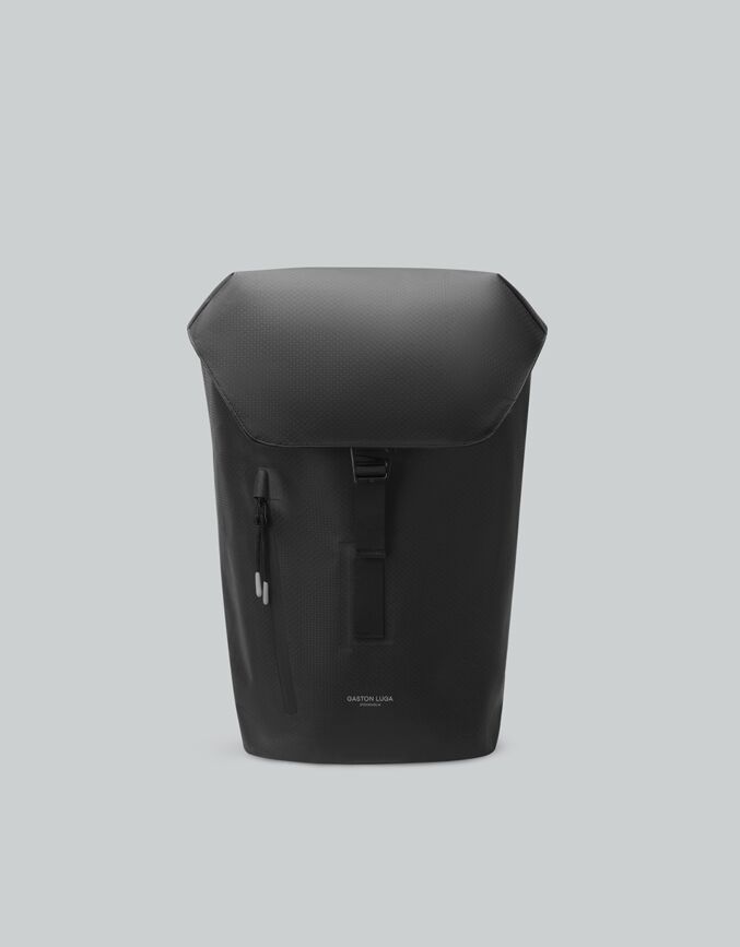 Lightweight DuoSeal Flap Backpack 14 Black