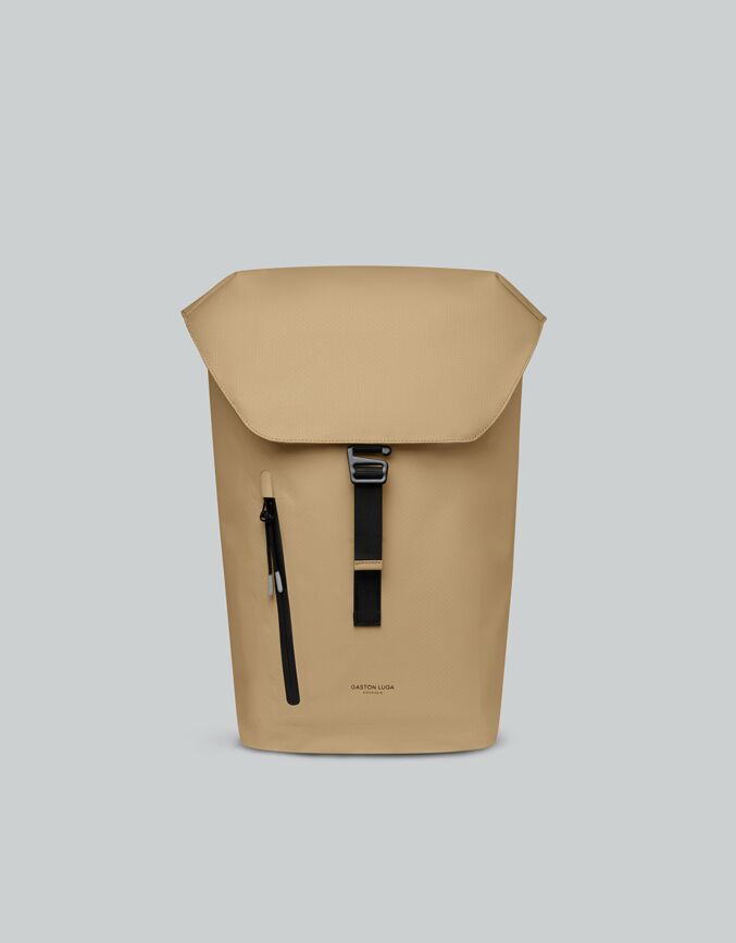 Lightweight DuoSeal Flap Backpack 14 Latte