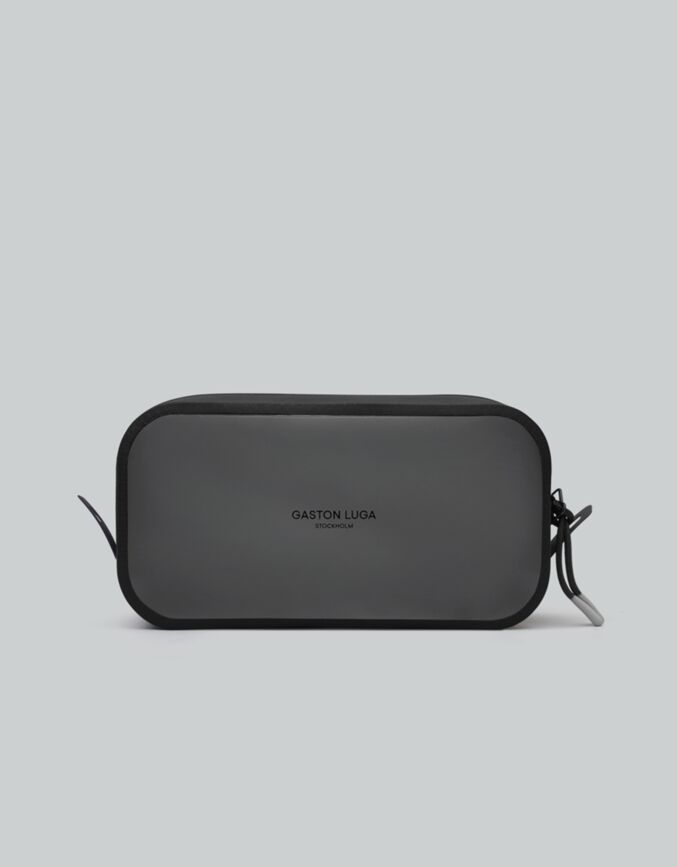 Lightweight DuoSeal Toiletry Bag Black