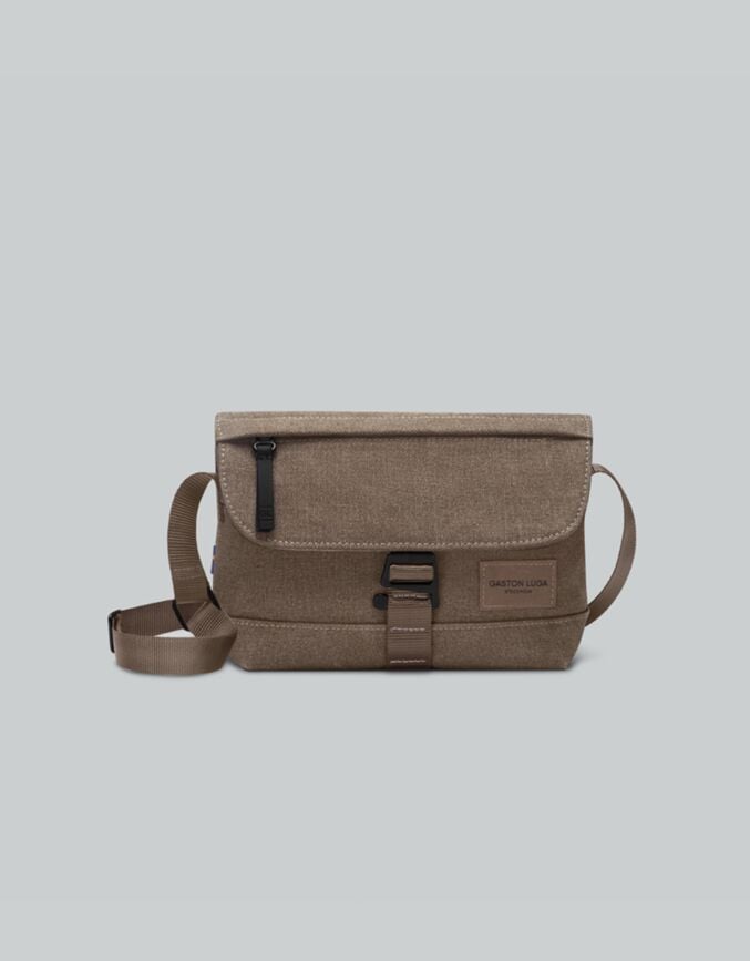 Spläsh Crossbody Weave Dusty Brown