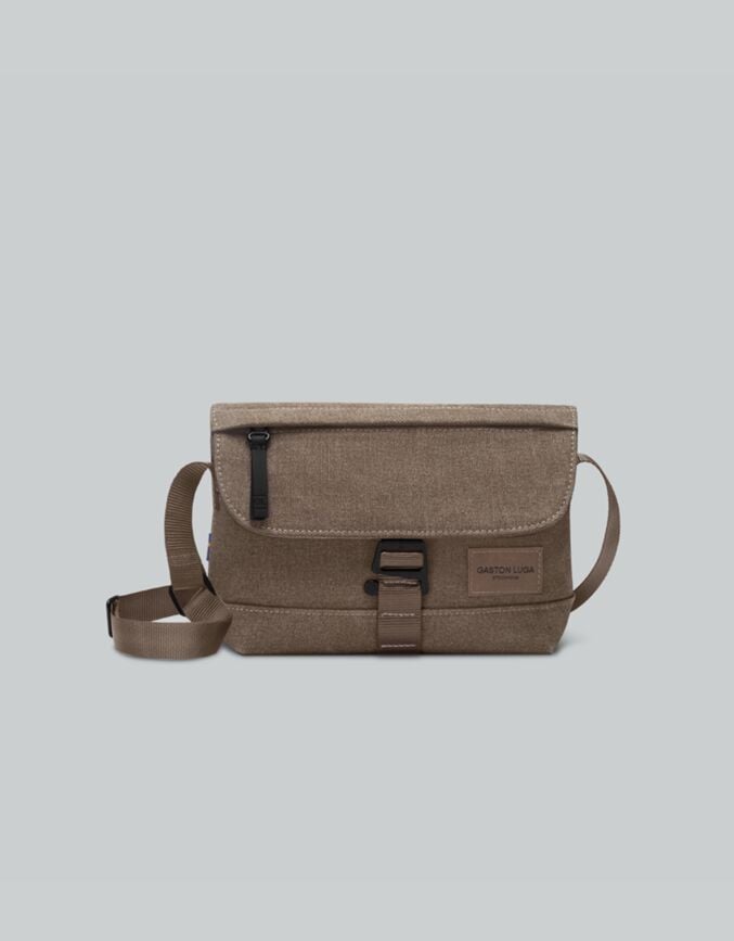 Spläsh Crossbody Weave Dusty Brown