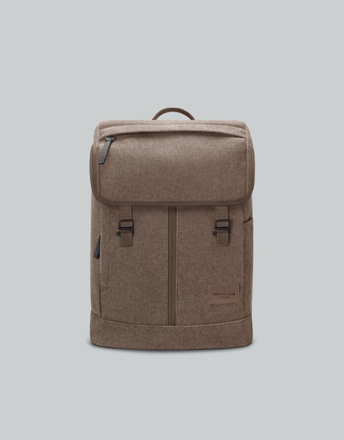 Spläsh Front-Zip Backpack - 15 Weave Dusty Brown