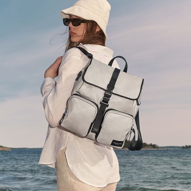 Made from a sustainable leather alternative, our Bästis backpack offers pared-back elegance that's still practical.⁠
⁠
#GastonLuga #AnywhereWithGL #BästisTaupe