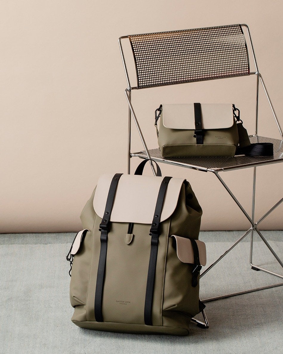 The Spläsh in Sage and Cloud Cream — waterproof and ready for whatever the day brings. Gift with purchase is live. Free canvas tote with qualifying purchases: link in bio#GastonLuga #AnywhereWithGL