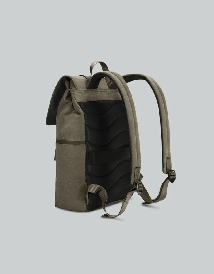 Spläsh 2.0 Backpack 14” Weave, Fern Green | Canvas Laptop Bag