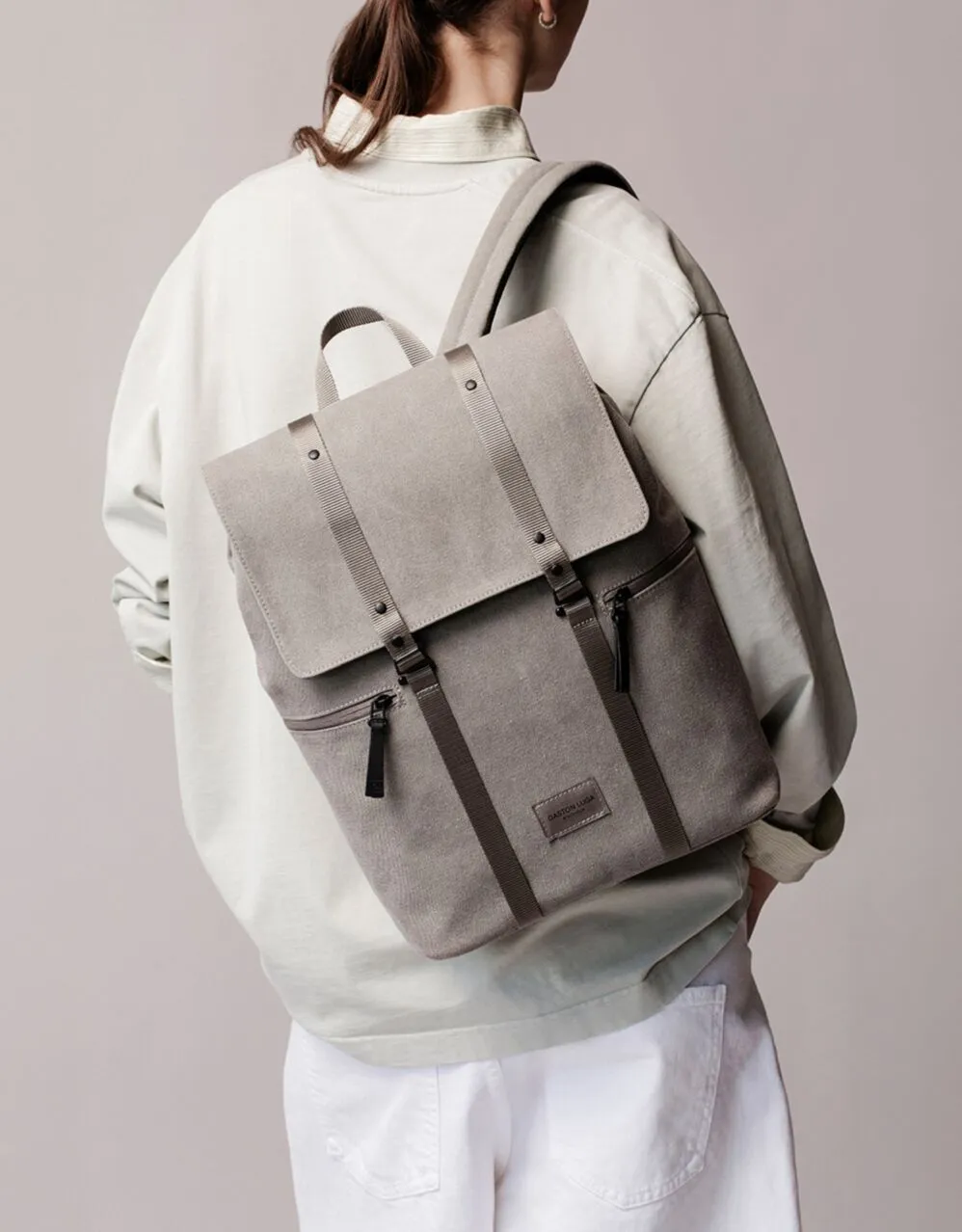 Spläsh 2.0 Backpack 14” Weave, Grey | Canvas Laptop Bag