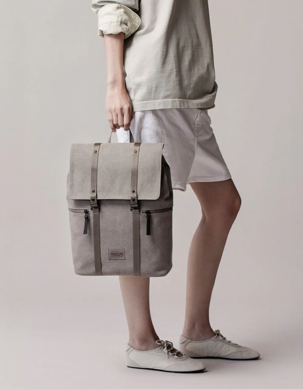 Spläsh 2.0 Backpack 14” Weave, Grey | Canvas Laptop Bag