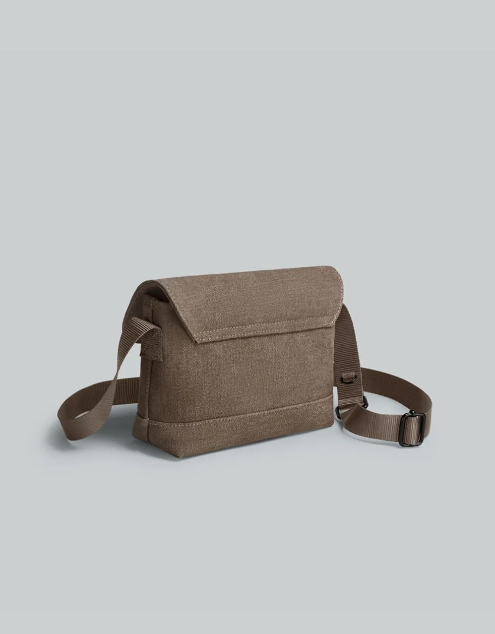 Spläsh crossbody bag, Weave Dusty Brown - Sustainable, chic crossbody bag