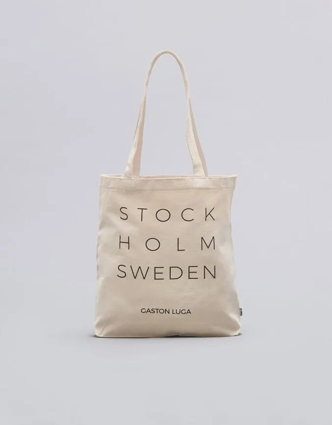 STOCKHOLM 環保袋 奶油白