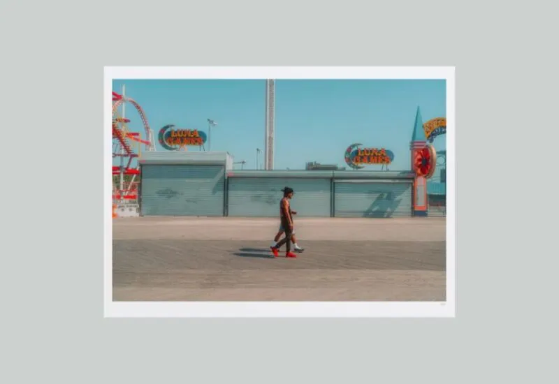 Coney Island Boardwalk, 2022 - Michael Boegl