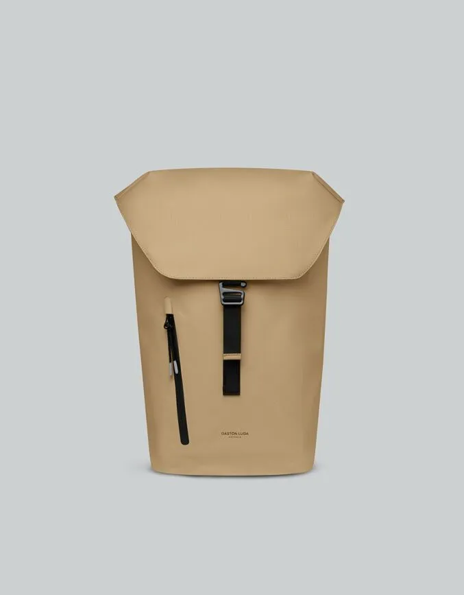 Lightweight DuoSeal Flap Backpack 14 Latte